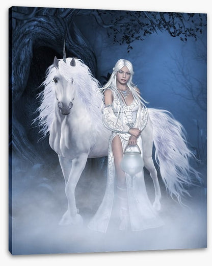 The unicorn maiden
