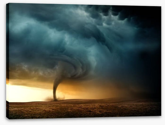 Sunset tornado