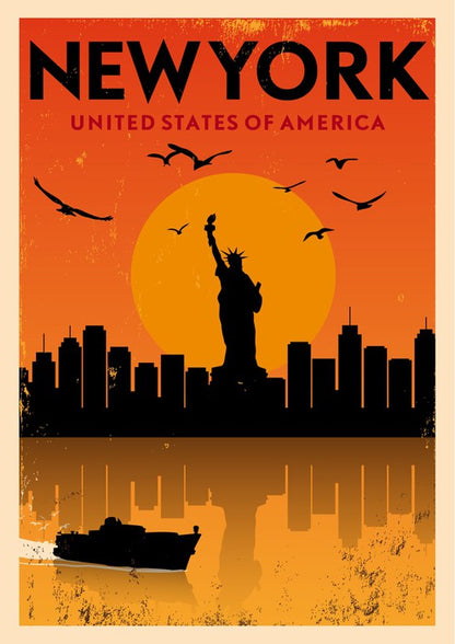 New York sundown