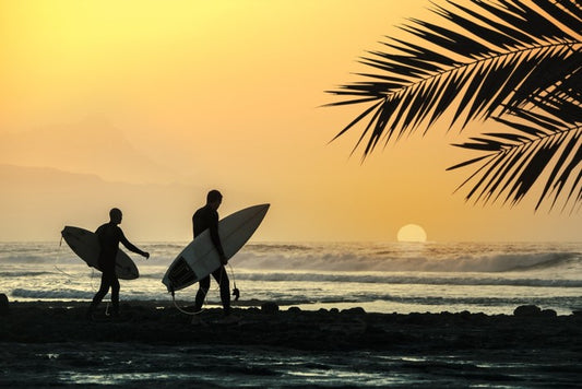 Evening surf