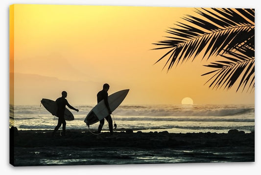 Evening surf