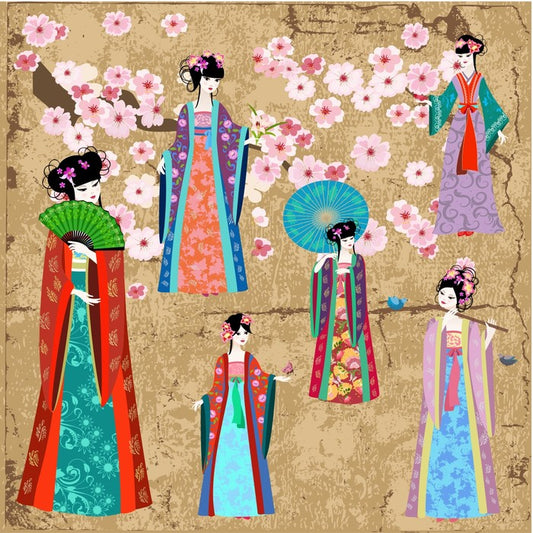 Geisha costumes