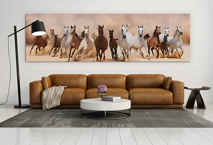 Galloping panoramic