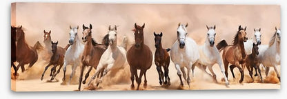 Galloping panoramic