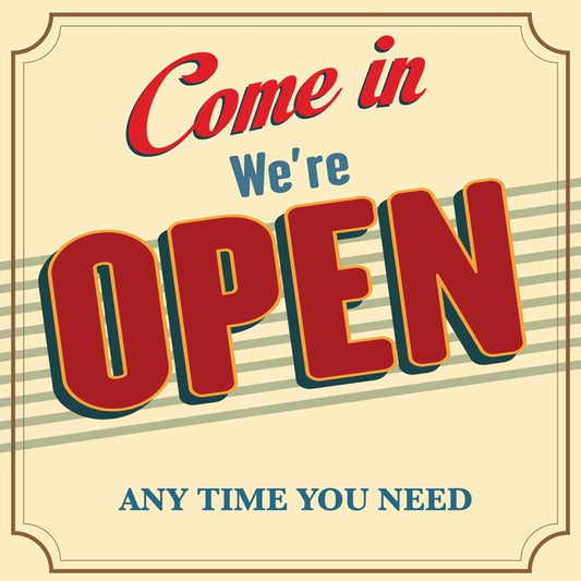 Come in