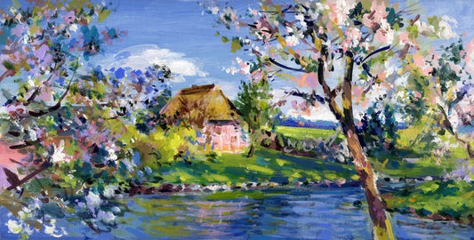 Spring at the river