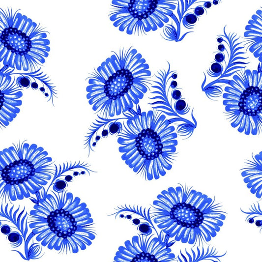 Folk art flowers