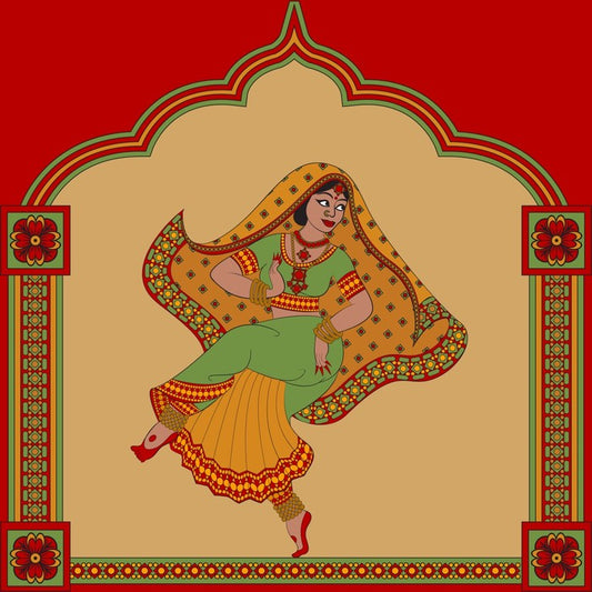 Sanskrit dancer