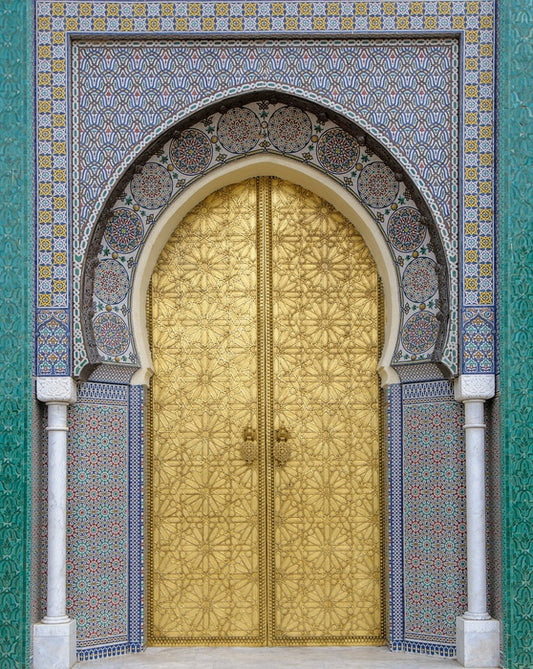 A grand entrance