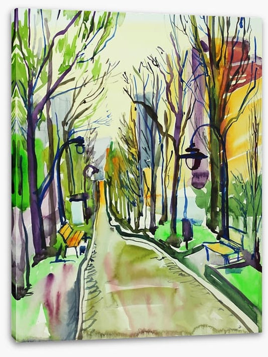 The city park