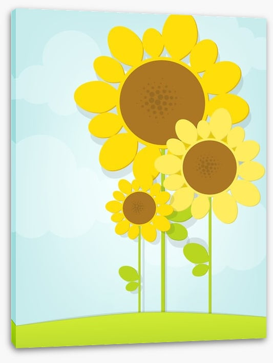 Happy sunflowers