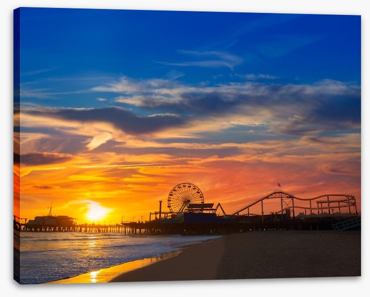 Santa Monica sunset