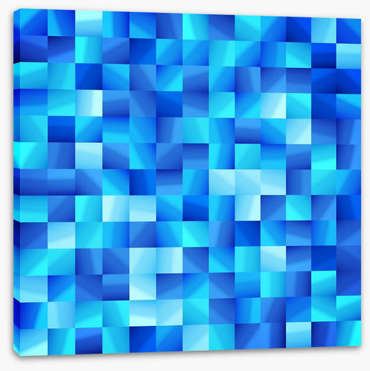 Ocean blue mosaic