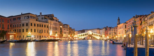 Venice twilight panorama