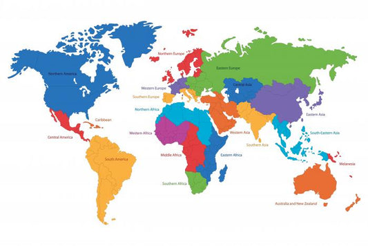 Regions of the world