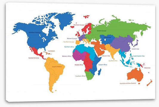 Regions of the world
