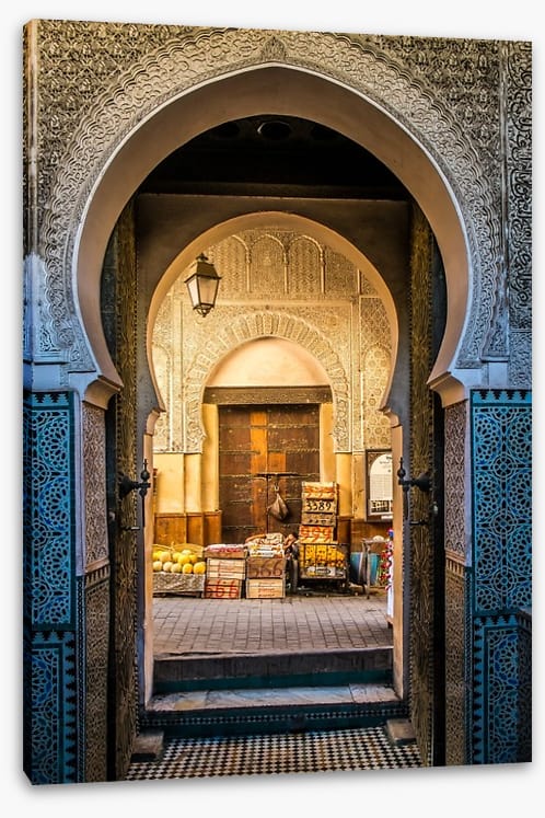 Entrance to Fes medina