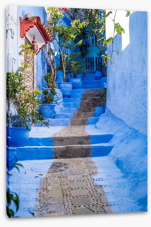 Chefchaouen alley, Morocco