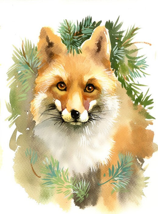 Fox and fir