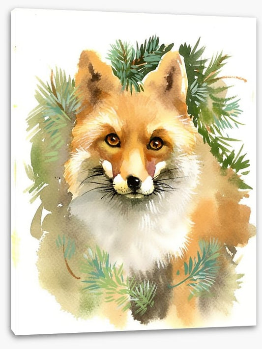 Fox and fir