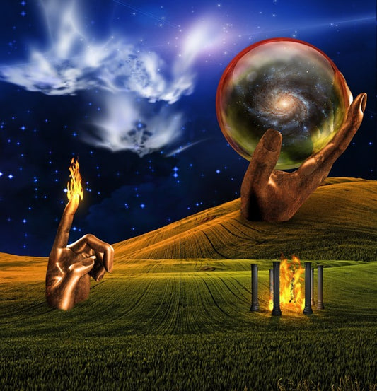 Hands of the creator