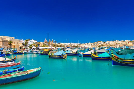 The fishing village, Malta