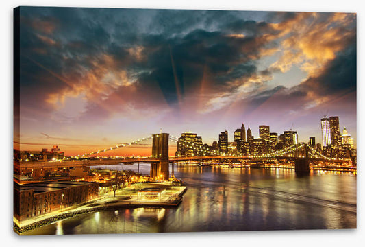 Manhattan illuminated