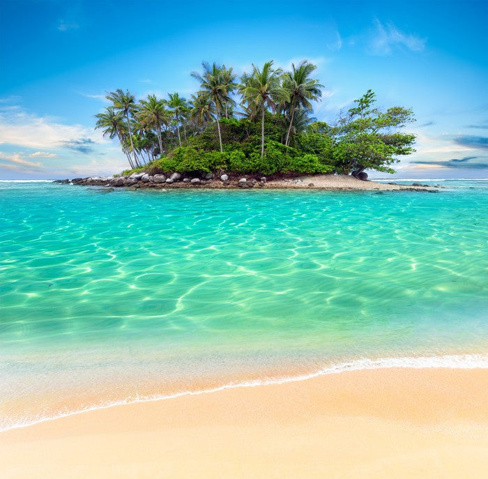 Tropical island paradise