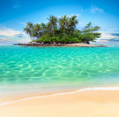 Tropical island paradise