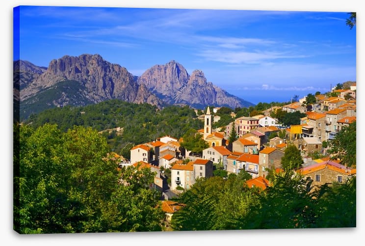 Evisa village