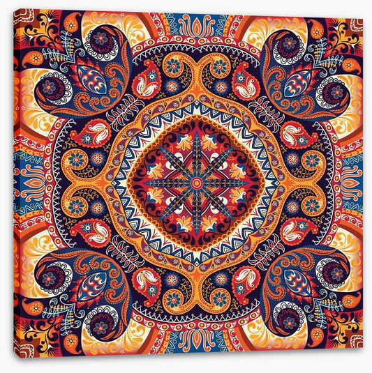 Paisley silk