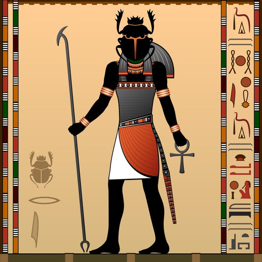 Khepri the sunrise god
