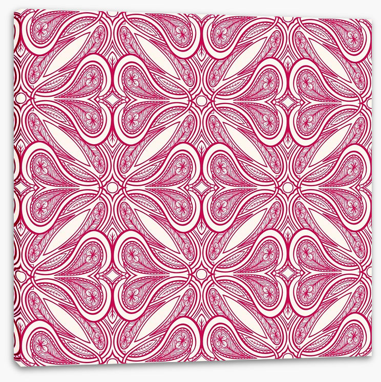 Deco nouveau in pink