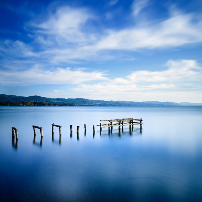 Break in the blue