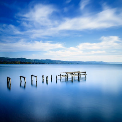 Break in the blue