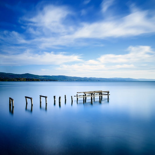 Break in the blue