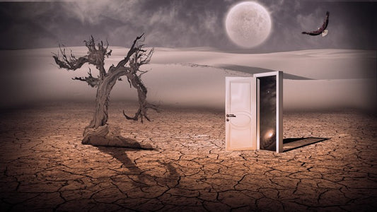 Doorway in the desert