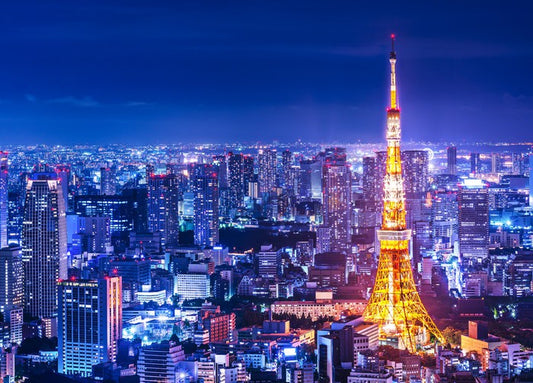 Tokyo tower twilight