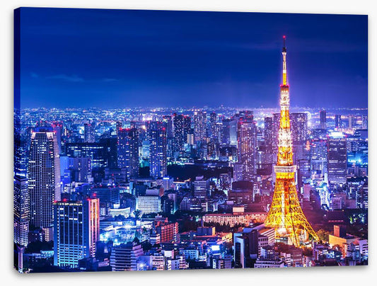 Tokyo tower twilight