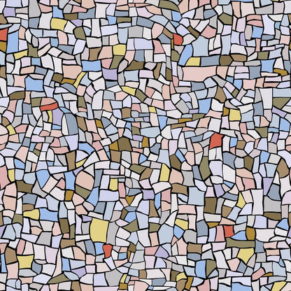 Marble grey mosaic