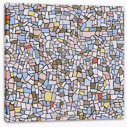 Marble grey mosaic