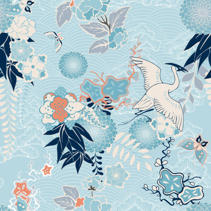 Oriental deco blues