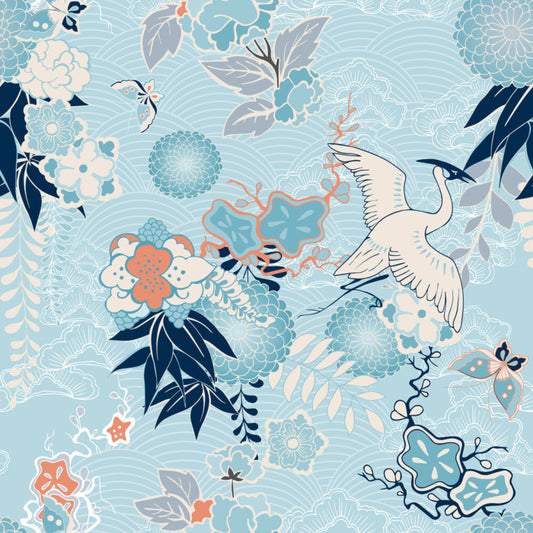 Oriental deco blues