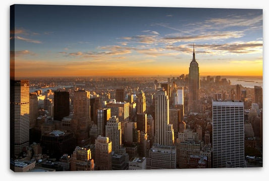 Skyline sunrise