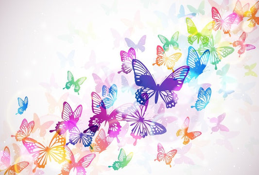 Butterfly rainbow