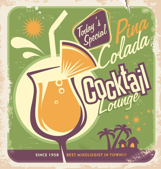 Vintage Pina Colada
