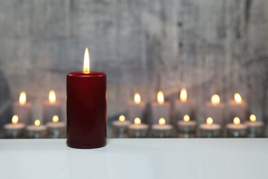 By candlelight