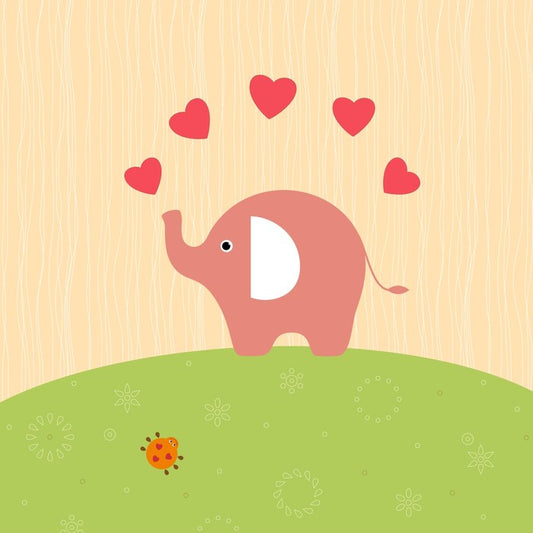Elephant in love