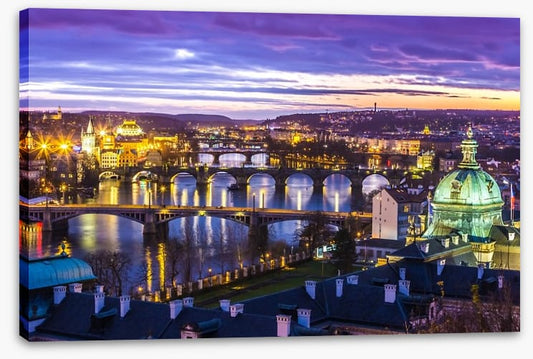 The bridges of Prague