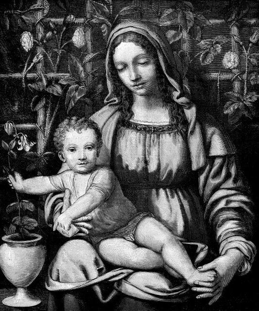 Virgin and child
